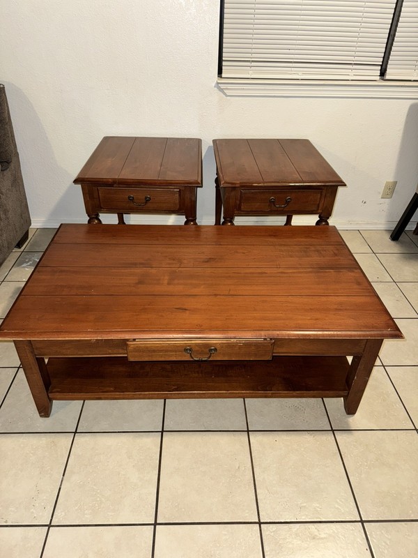 Ethan Allen Solid Wood Living Room Set - Style #17-8423 227 and  #17-8410 227