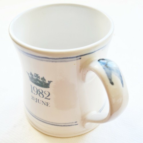 Collectible MUG Rye Pottery Vintage HRH Prince William Of Wales 1982 - Picture 3 of 3