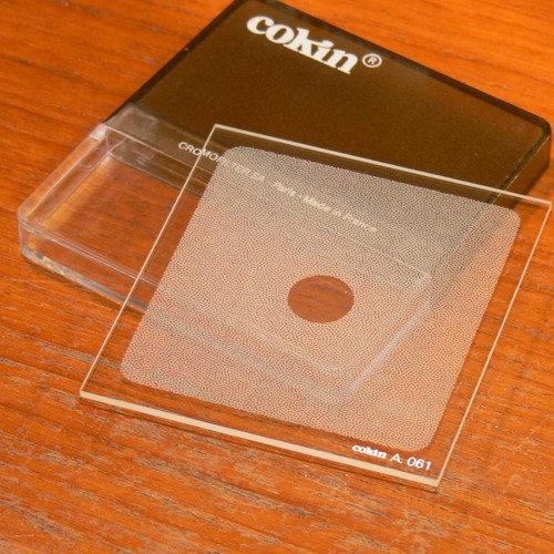 Cokin A Series A061 Spot-Incolor 2 Filter CENTRE CIRCLE CLEAR PORTRAIT FILTER - Picture 2 of 3