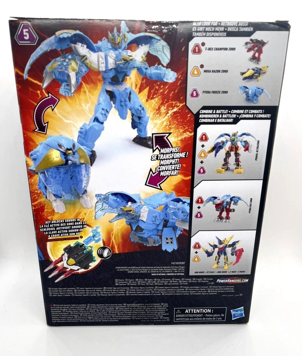 Power Rangers Dino Fury Ptera Freeze Zord Link F4210 Kishiryu