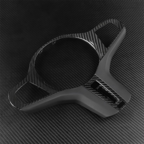 Real Carbon Fiber Steering Wheel Cover w/ Heated Hole For M2 M3 M4 G82 G83 2023 - Picture 7 of 14