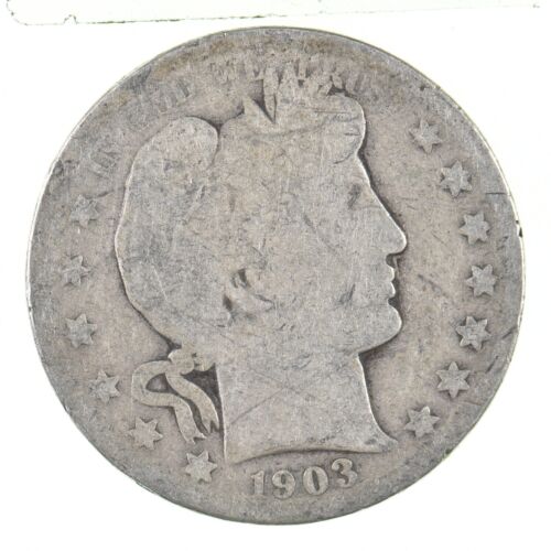Better 1903 US Barber 90% Silver Half Dollar Coin Collection Set Break *266