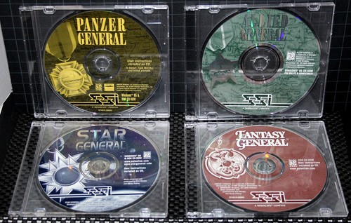 "FIVE STAR COLLECTION" 4 Game PC Game Bundle Strategic Simulations Inc Vint 1997 - Picture 5 of 7