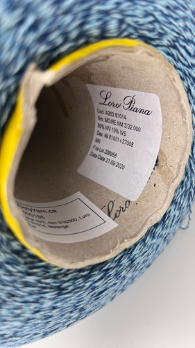 Cashmere/Wool 10/90% Loro Piana 3/32 - 100 g / 1066m - Italian lace weight yarn - Picture 2 of 6