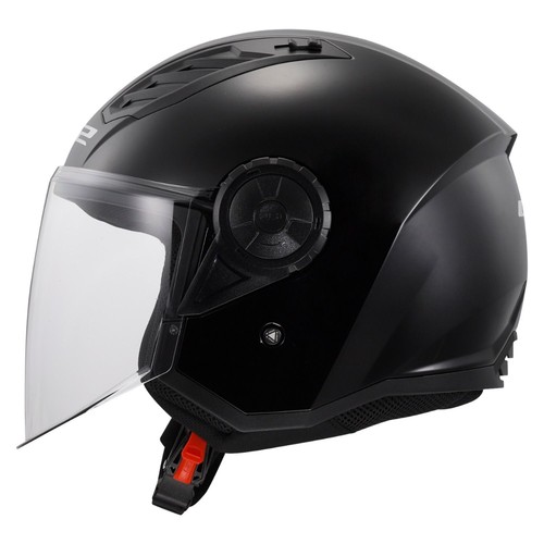 LS2 OF616 Airflow II helmet solid gloss black - Bild 4 von 6