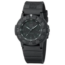 Luminox 3001.BO Men's Blackout Navy Seal Black Dial Dive Watch