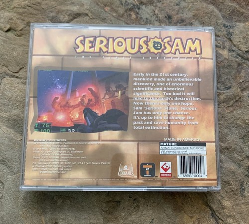 Serious Sam CD-Rom. Good conditioned - Picture 3 of 3