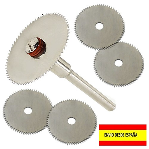 Lot De 5 Disques Diamantés Pour Dremel – Découpe Et Ponçage, Fixation V-Stago