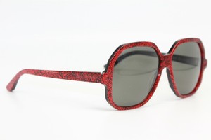 red glitter sunglasses