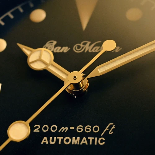 SAN MARTIN SN0106-G NH35 Automatik Edelstahl 37mm 20 ATM Herren Sportuhr - Bild 9 von 46