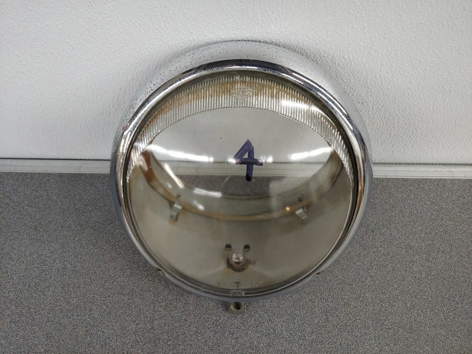 BONITO MONTAJE FARO CROMADO ORIGINAL HELLA PORSCHE 356A 356B VW ESCARABAJO 1961 4 Foto 2 de 4