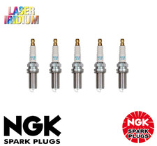 5 x NGK LASER IRIDIUM SPARK PLUGS - for Ford Focus XR5 LV 2.5L Turbo (B5254T)