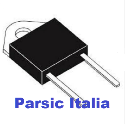 4x Diodes BYW77P-200 Haute Efficacité Récupération Rapide TO247-2 - Marque ST, Neuves