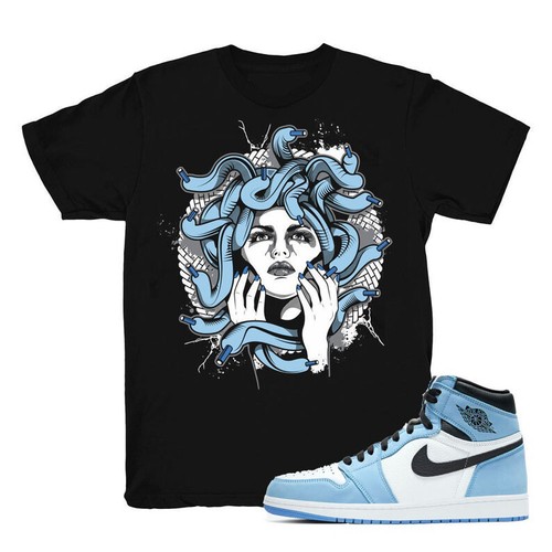 University Blue” Medusa Unisex Tee