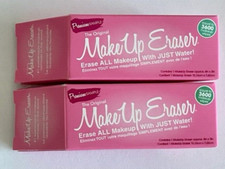 The Original MakeUp Eraser Premium Sample Size 4" x 3" 2-Pack New Free Ship
