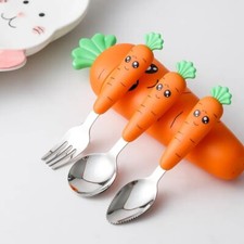 Children's Cutlery Dinnerware Easter Theme