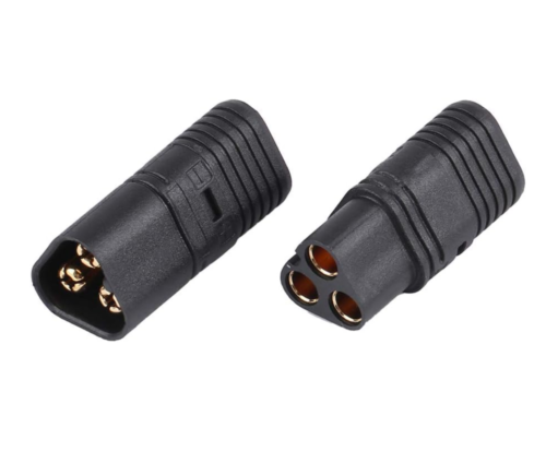 3 Paar MT60 Black 3Pin Goldstecker Stecker Multirotor Brushless Motor Regler 60A - Bild 8 von 19