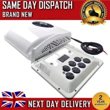12V Camper RV Air Conditioner Kit Heat & Cool Rooftop Trailer Electric AC Unit