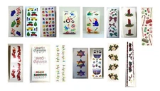 Mrs. Grossman Christmas and Hanukkah Stickers - Out of Production + 2 New Styles