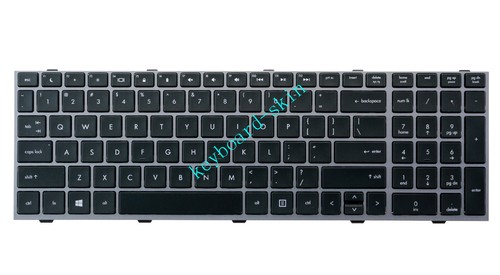 New for HP Probook 4540 4540s 4545 4545s laptop 701485-001 US Keyboard w/Frame - 第 3/7 張圖片