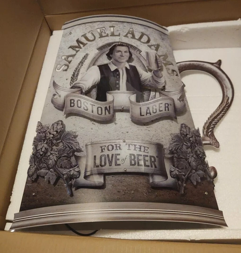 Sam Adams Sign for sale | eBay