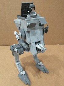 Lego 7657 Star Wars AT-ST 100% Complete w/ Minifigure, Manual & Box (Damaged)