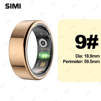 Health Rings For Women Men, Smart Ring With Heart Rate, Blood Oxygen