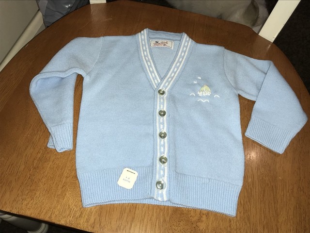 baby boy blue sweater