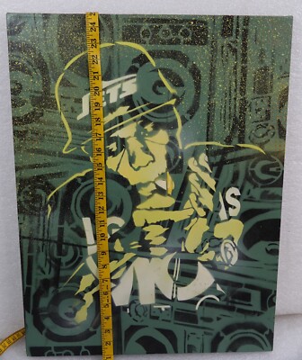 ORIGINAL GRAFFITI ART PAINTING JAY Z NEW YORK JETS REEFER | eBay