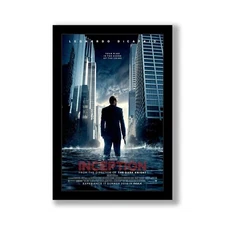 INCEPTION - 11x17 Framed Movie Poster by Wallspace