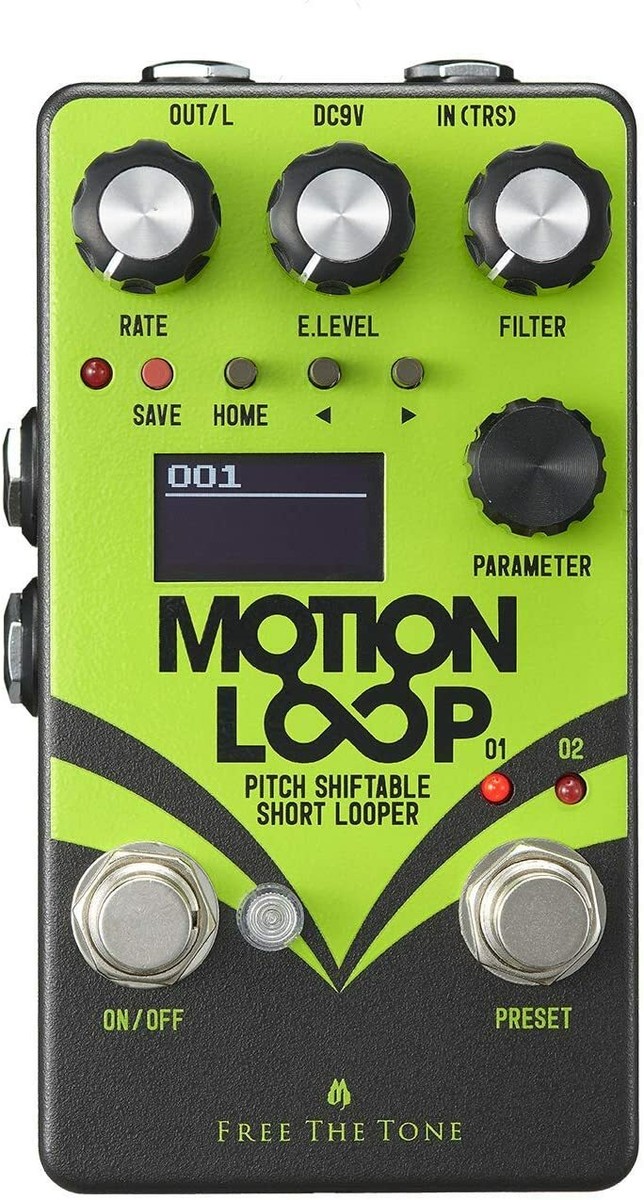 New FREE THE TONE ML-1L MOTION LOOP Looper Free The Tone Effector