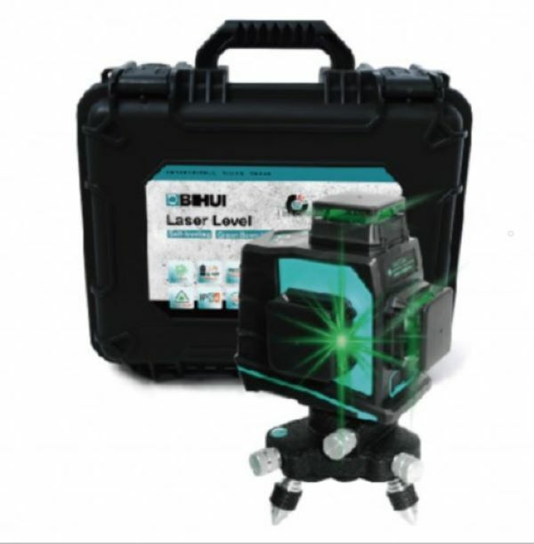 BIHUI Self Levelling Laser Level - 12 Lines Green Beams 360°