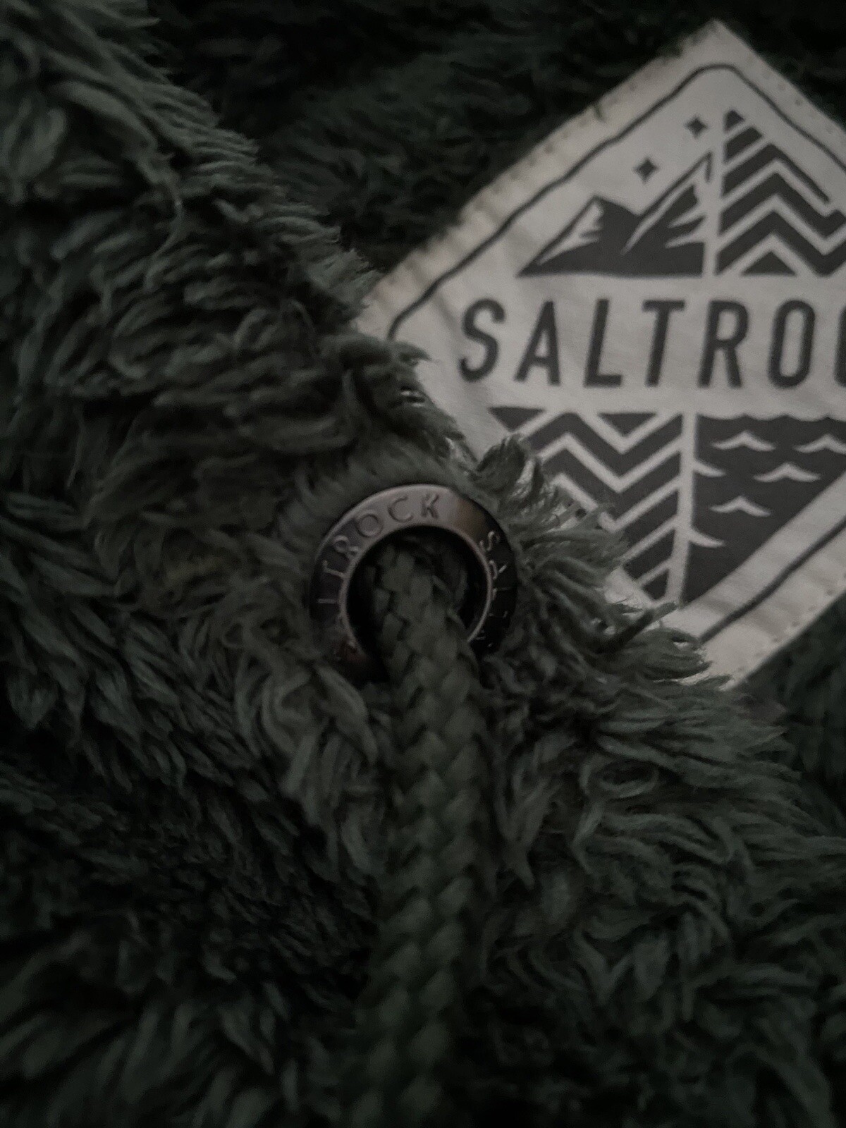 Saltrock Fleece Hoodie Forest Green Size Large eBay