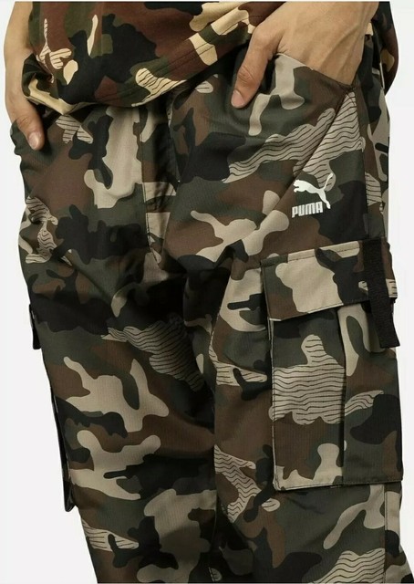 puma xtg trail camo cargo pants