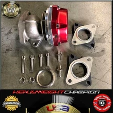 Red Ultra Gate 38mm Compact Turbo Charger External Wastegate 13+7 PSI Spring