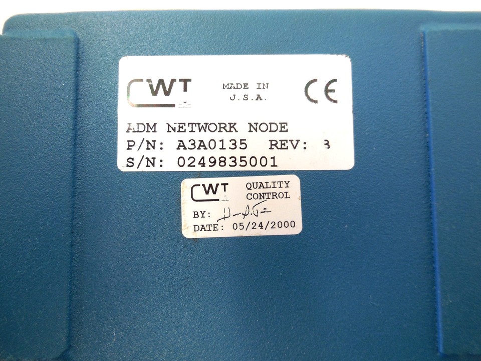 NEW COMPUTER WELD TECHNOLOGY INC. A3A0135 ADM NETWORK NODE | eBay Australia