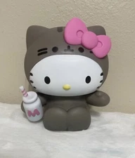 Sanrio HELLO KITTY PUSHEEN Figure Coin Bank NEW Sealed