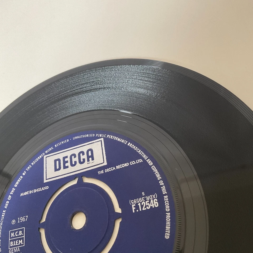 Rolling Stones Let's Spend The Night Together 7" 1967 UK Decca EX vinyl 45 RPM - Image 3 of 4