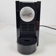 Espressotoria Piccolo Espresso Machine Sleek Black Compact Capsule Coffee Maker