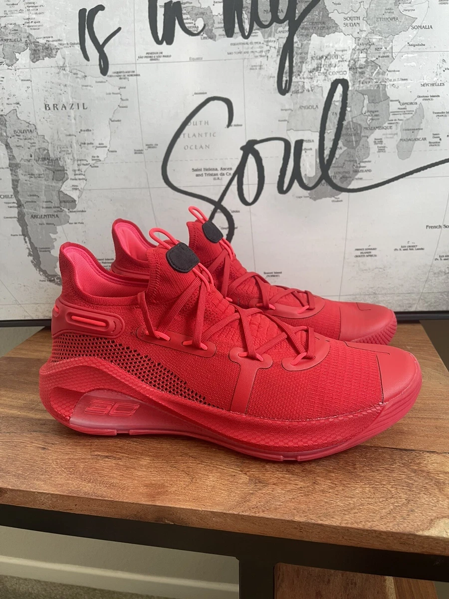 Under armour curry 6 red men online