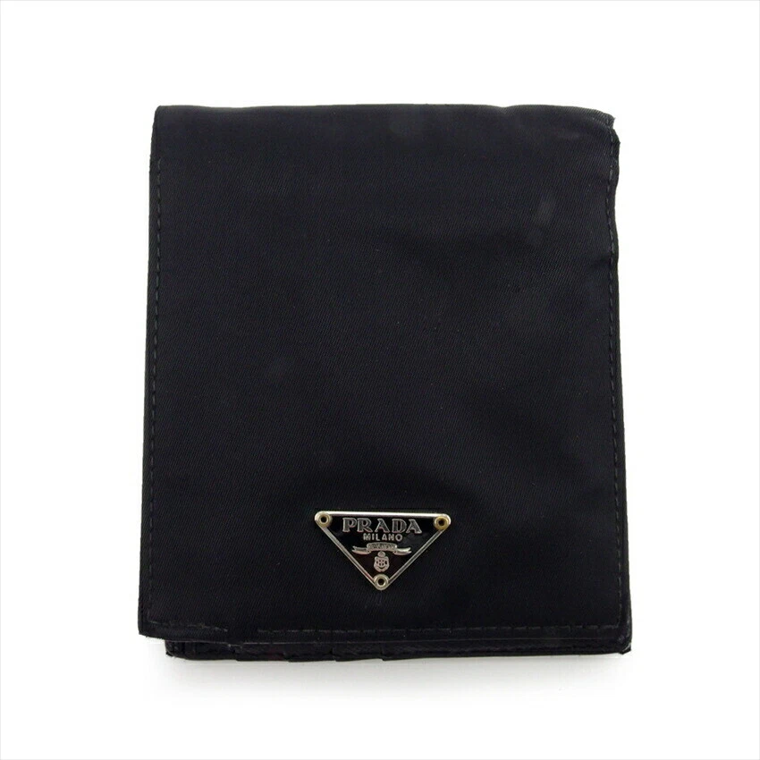 Prada top wallet used