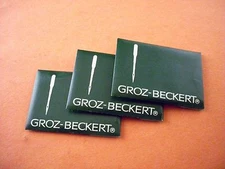 30 GROZ-BECKERT Sewing Machine Needles SMALL ROUND SHANK DBx1 16X231/257 1738