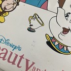 Vintage Disney Beauty in the Beast Belle Rare  Single PVC Placemat Chip Ms Potts — photo 4