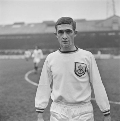 English footballer Fred Smith of Burnley FC during a League Divisi- Old Photo