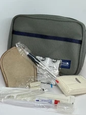 United Airlines Business First 10 Pc Amenity Travel Toiletry Kit - New
