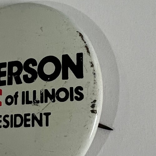 John Bayard Anderson Campaña Pinback Botón Presidente Político 1980 - Imagen 5 de 7