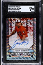 Jackson Holliday #RA-JH Prices | 2024 Bowman Sterling Rookie