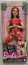 Mattel Barbie Doll Made To Move GXF07 