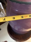 Antique Stoneware Crock Rare Pink Lamp Primitive Ohio River Pottery — photo 8