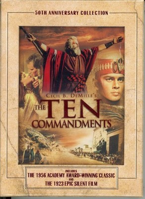 The Ten Commandments (Three-Disc DVD 50th Anniversary Collection) NEW